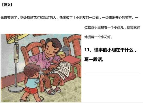 博士妈妈真有才!自制看图写话60篇,孩子从小练,作文次次都拿优 11
