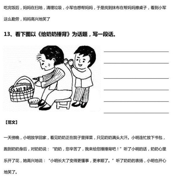 博士妈妈真有才!自制看图写话60篇,孩子从小练,作文次次都拿优 14