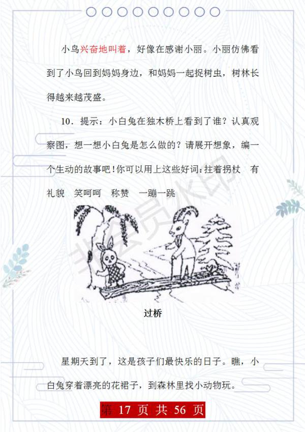 小学校长:这35篇看图写话,给孩子照着练,考场作文必定妙笔生花 16