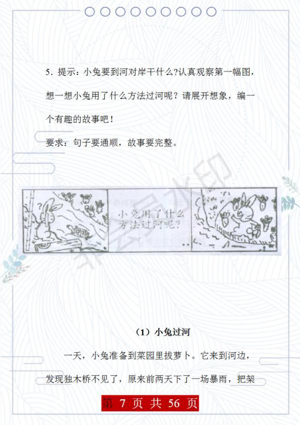 小学校长:这35篇看图写话,给孩子照着练,考场作文必定妙笔生花 6