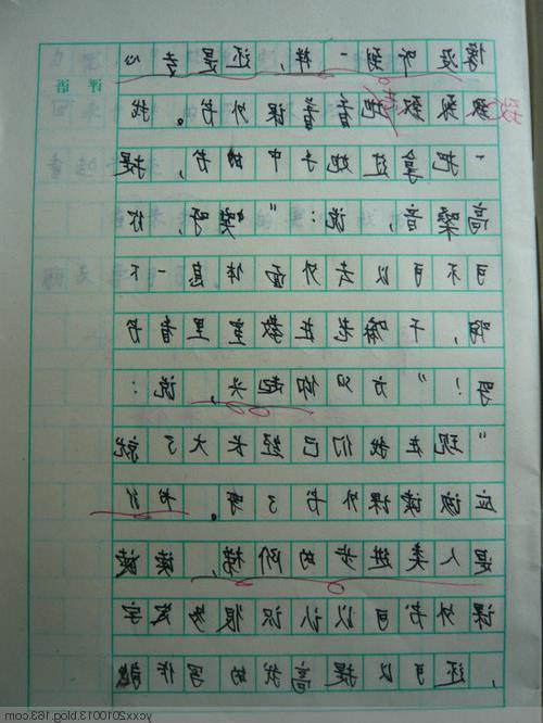 三年级身边有特点的人作文500字