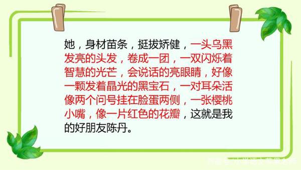 思维导图学作文:《我的自画像》,三招让你一学就会 3